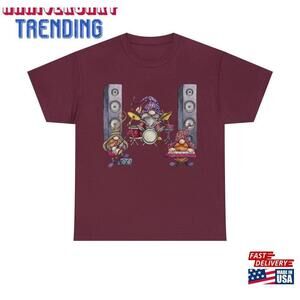 Rockin Gnomies Unisex Cotton Tee Perfect For Every Player Groupie Classic Tshirt